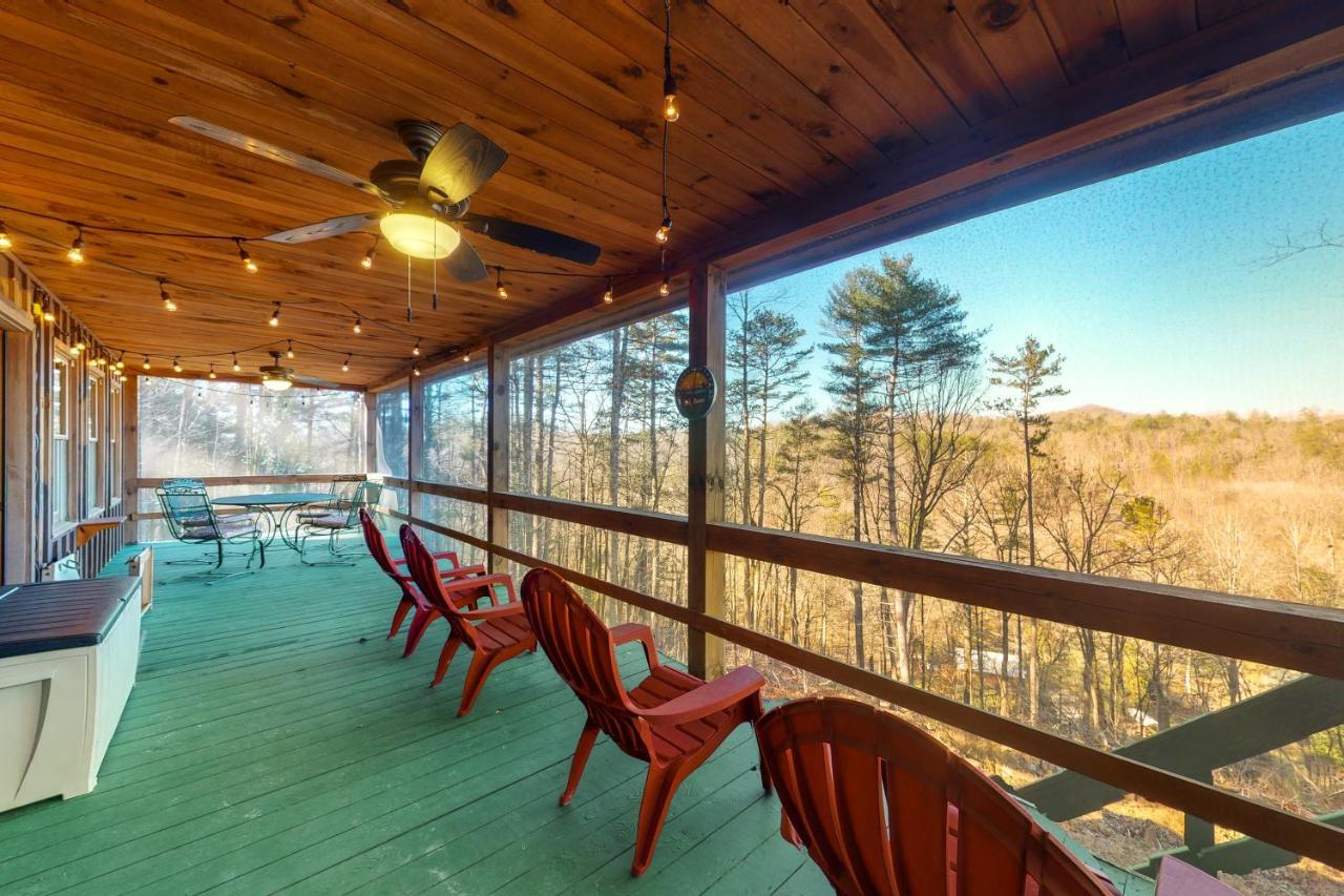 Villa Woodhaven Mineral Bluff Exterior foto